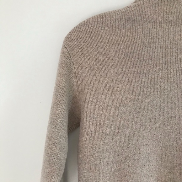 WILFRED ARITZIA MONTPELLIER TAN MOCK NECK SWEATER - Picture 12 of 16